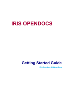 iris opendocs - IRIS Software