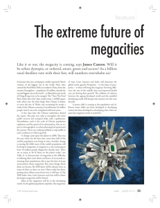 The Extreme Future of Megacities