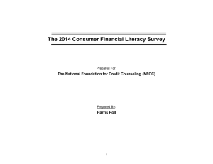 The 2014 Consumer Financial Literacy Survey