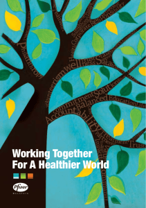Working Together For A Healthier World