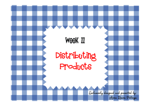 Distribution PowerPoint