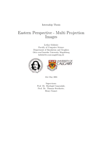 Eastern Perspective - Multi Projection Images