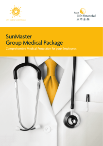 SunMaster Group Medical Package