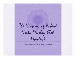 The History of Robert Nesta Marley (Bob Marley)