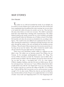 war stories - Expository Writing Program | New York University