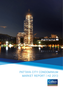 Pattaya Market Report 2013