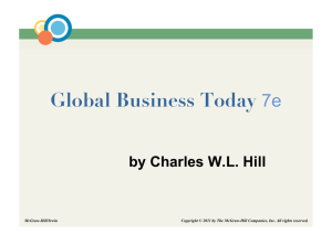 Global Business Today 7e