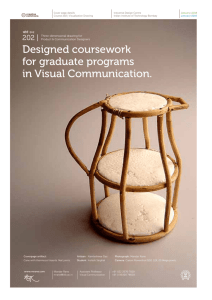 Designed coursework for graduate programs in Visual