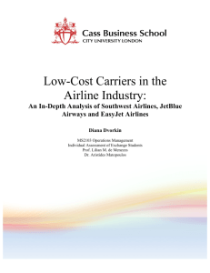 Low-Cost Carriers in the Airline Industry