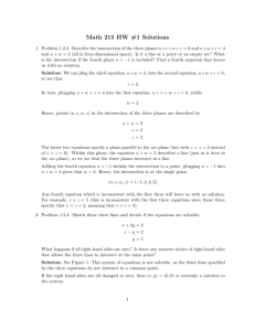 Math 215 HW #1 Solutions