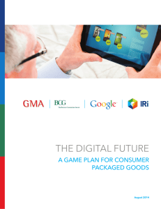 The Digital Future - Grocery Manufacturers Association