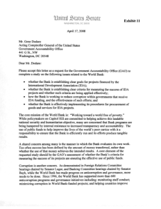 April 17, 2008 letter from Senators Evan Bayh, Patrick Leahy, and