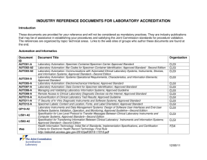 INDUSTRY REFERENCE DOCUMENTS DEC