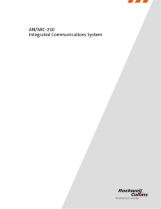 AN/ARC-210 Integrated Communications System