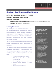 Organization Design Workshop