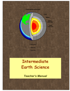 Earth Science Unit/Kit - The Syracuse City School District