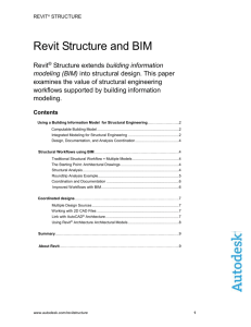 RST Revit Structure and BIM