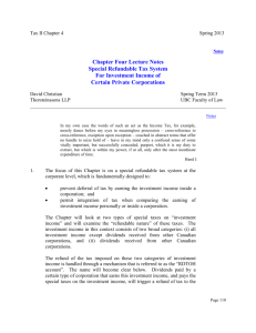Chapter 4 - Thorsteinssons LLP Tax Lawyers