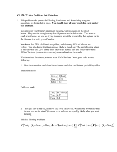 CS 151: Written Homework 8 Solutions