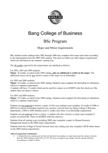 Bang College of Business