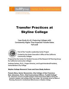 Skyline College Case Study - Santa Barbara City College