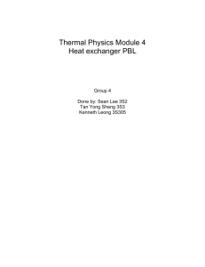thermal physics project based learning effective