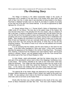 The Ossining Story