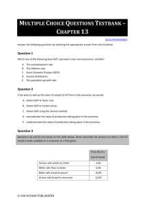 Multiple Choice Questions Testbank – Chapter 13 Go to memora