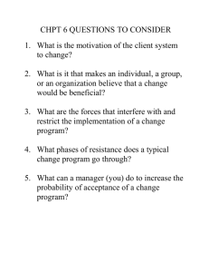 CHPT 6 QUESTIONS TO CONSIDER