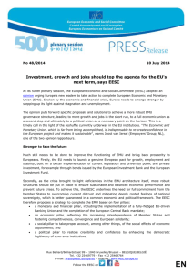 CP 46 EN plenary July - EESC European Economic and Social