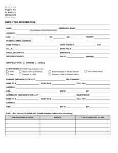 Payroll Forms