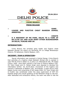 29-04-2014 - Delhi Police