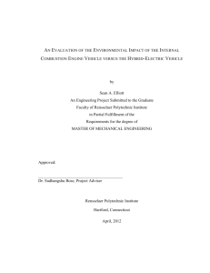 An Evaluation of the Environmental Impact of the +