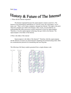 11. History of Internet