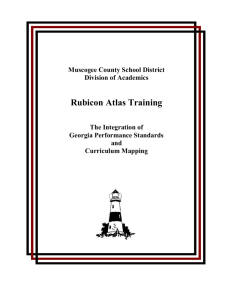 Rubicon Atlas Manual - Muscogee County School District