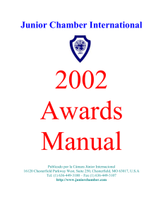 Manual - Junior Chamber International