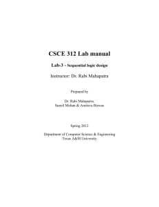 CPSC 312 Lab manual - Tamu.edu