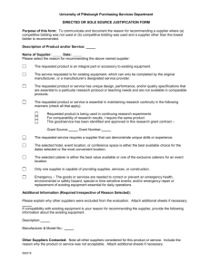 Purpose of this form: To communicate and document the reason for