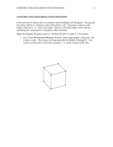 CONSTRUCTING BUILDINGS WITH WINGEOM