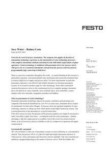 Festo AG & Co. KG P. O. Box 73726 Esslingen Phone +49 711 347