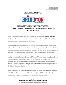 Bring It On: The Musical Cast Announcement