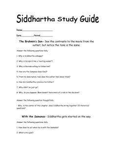 Siddhartha Chapter Guides