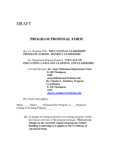 program proposal form