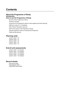 Scottish Heinemann Maths and the Programme of Study