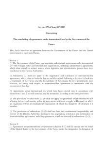 Act no. 579 of 24 June 2005 concerning to the concluding of