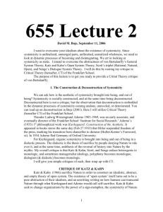 Lecture 2 - NMSU College of Business