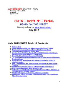 CCSC-20120822-09 JULY 2012 HOTS DRAFT 7F