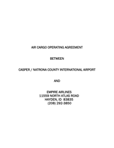 Empire Airlines - Wyoming Airport Operators Association