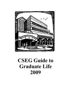 cseg-guide-2009 - University of Michigan