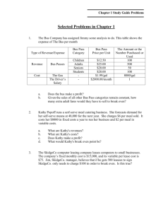 Solutions to Problems in Chapter 1